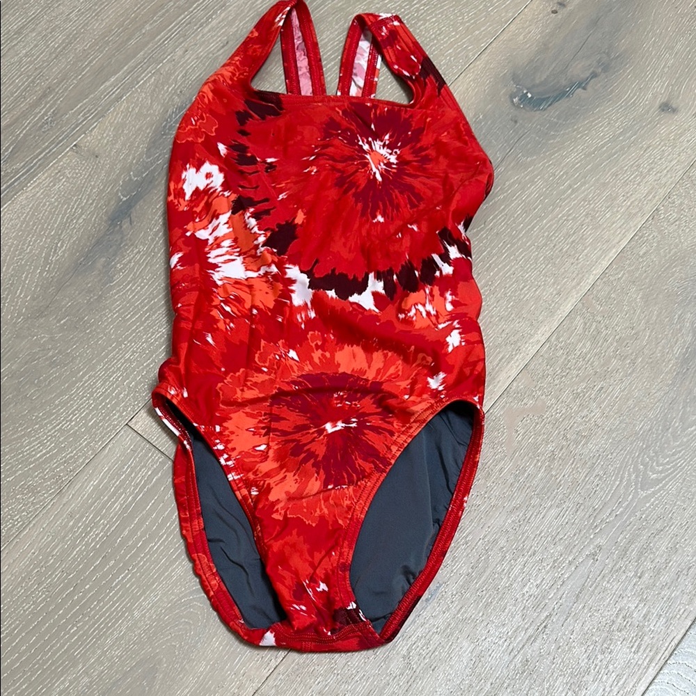 Speedo Red PowerFlex Eco One Piece Swimsuit